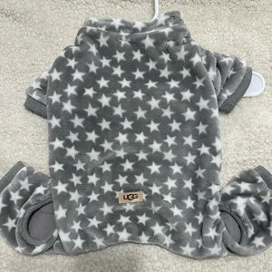 UGG-Avery-hooded-pet-glacier-gray-Stars-dog-clothing-sweater-jacket-with-EARS